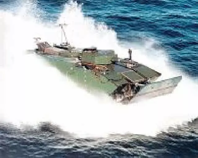 The EVF is an amphibious vehicle that allows Marines to implement operational maneuvers from the sea to land. The pictures above highlight the EFVs extensive sea trials testing